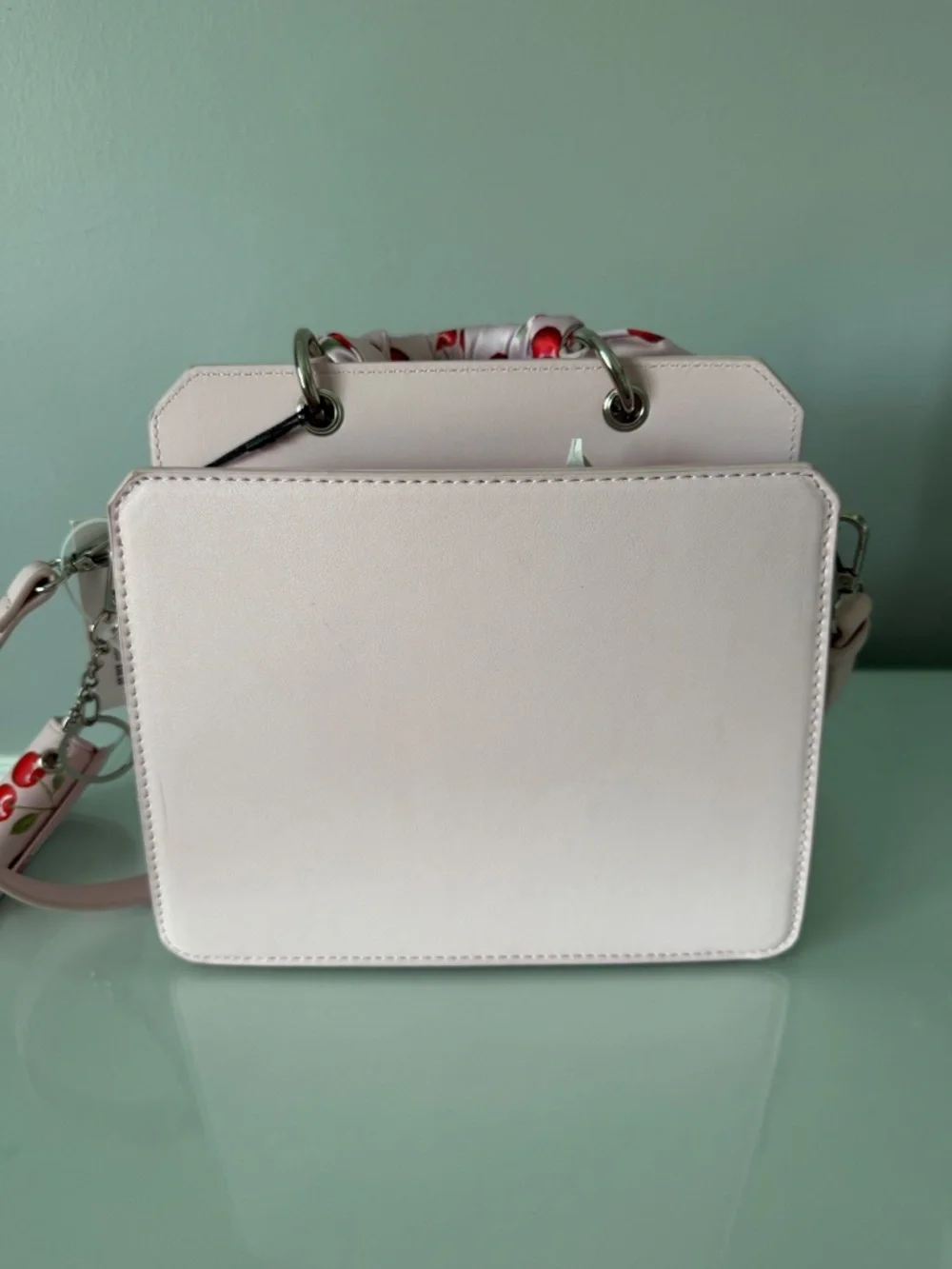 NWT - Great Mother's Day Gift - Steve Madden Bevlynn Pink Frost Satchel - Picture 3 of 6